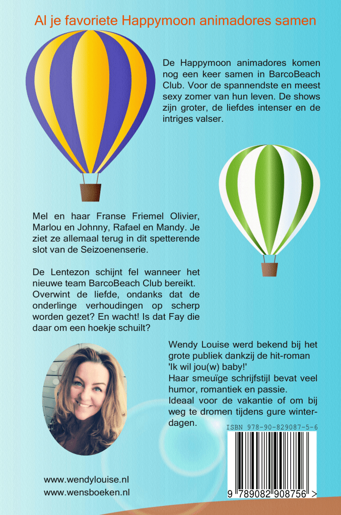 Lentezon, Wendy Louise, Seizoenenserie, Uitgeverij Wens Boeken, Kobo Exclusive