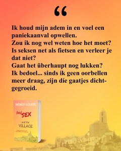 Wendy Louise, no SEX and the VILLAGE, feelgood, columns